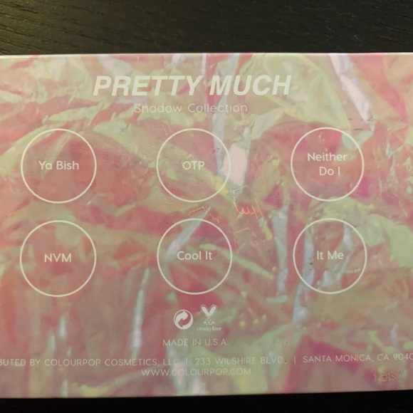 2/$20 Colourpop Pretty Much palette - Picture 2 of 2